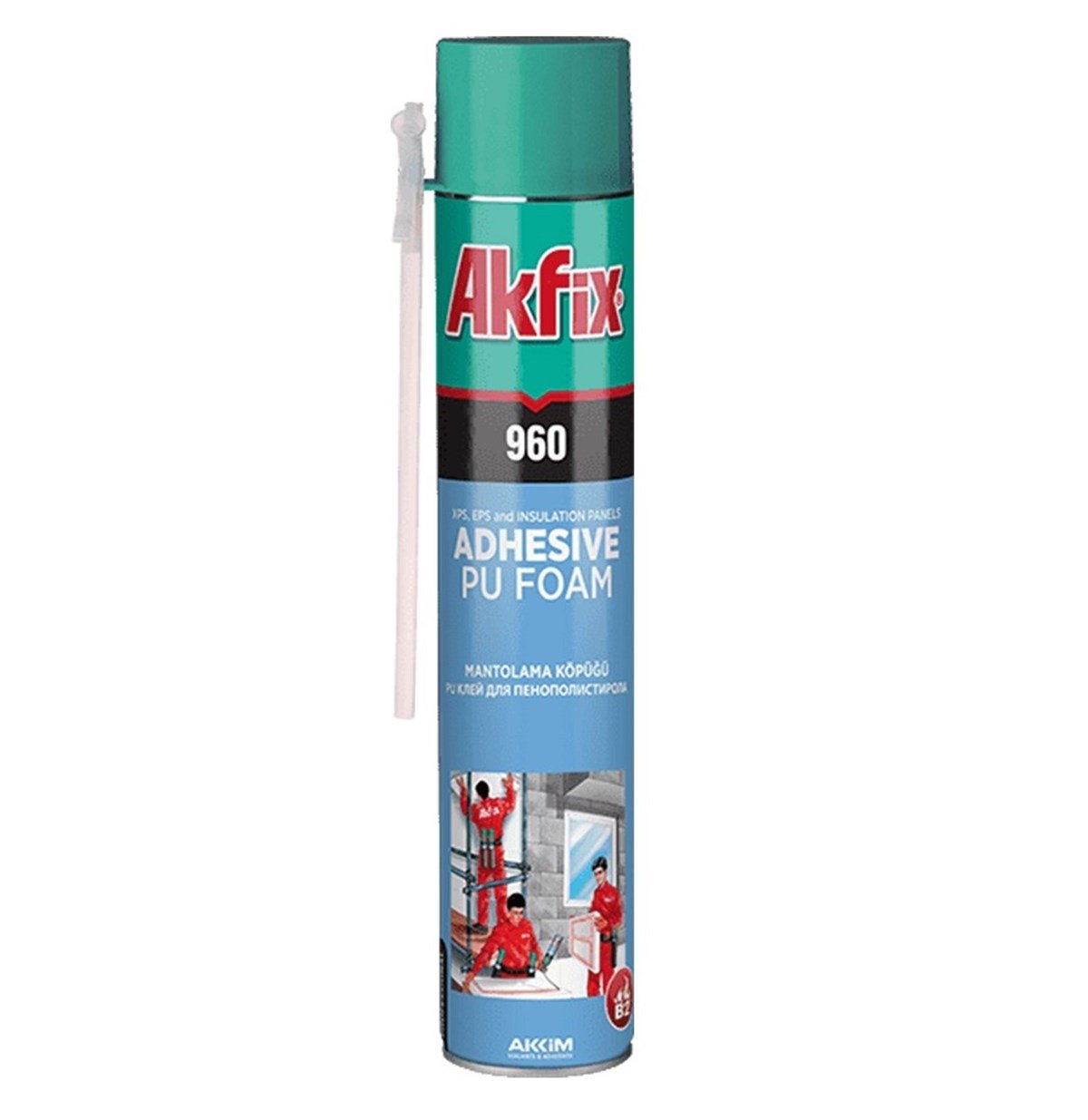 AKFİX FA019 PU MANTOLAMA KÖPÜĞÜ 900 GR.