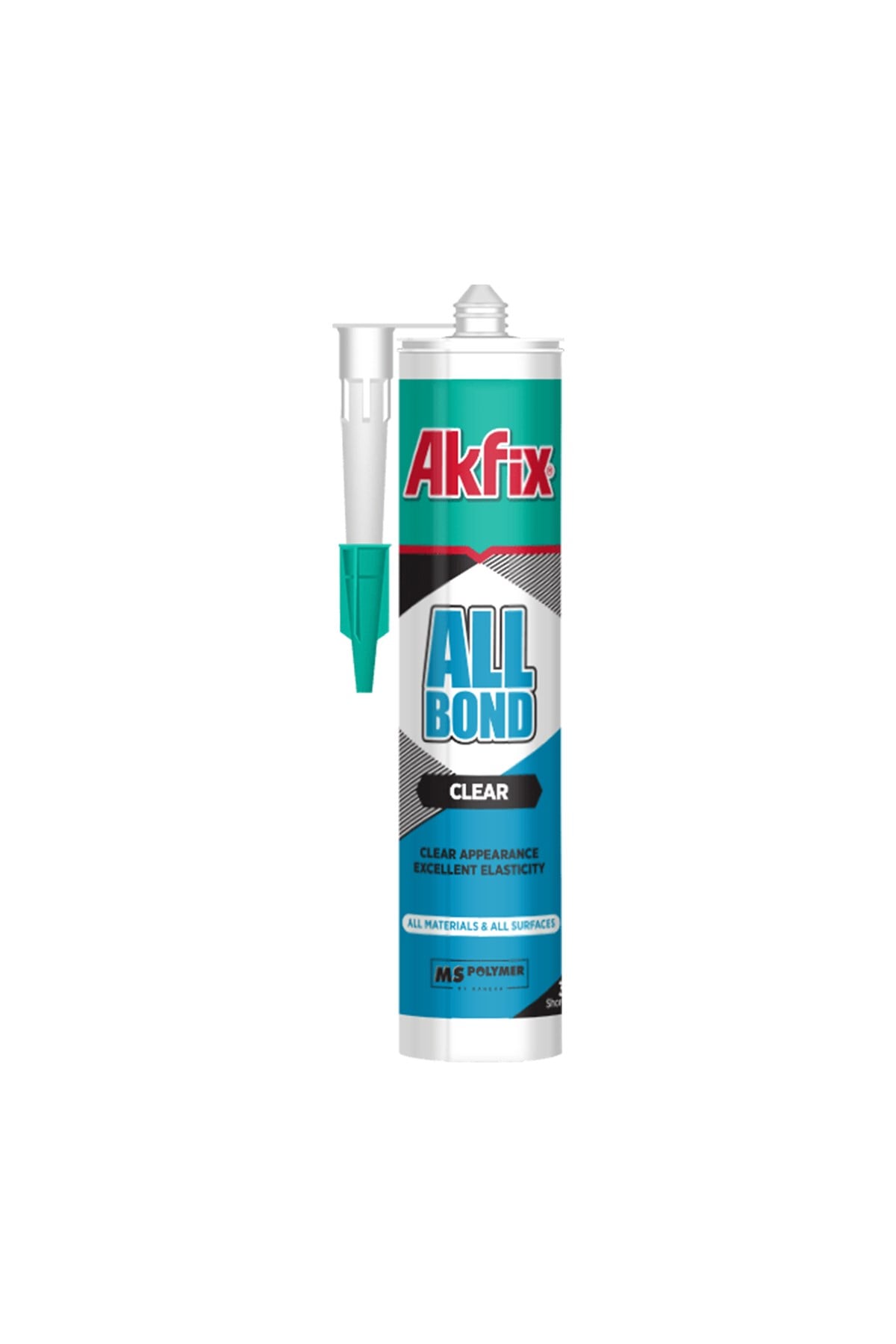 AKFİX MS737 CLEAR MS POLİMER MASTİK 290ML ŞEFFAF