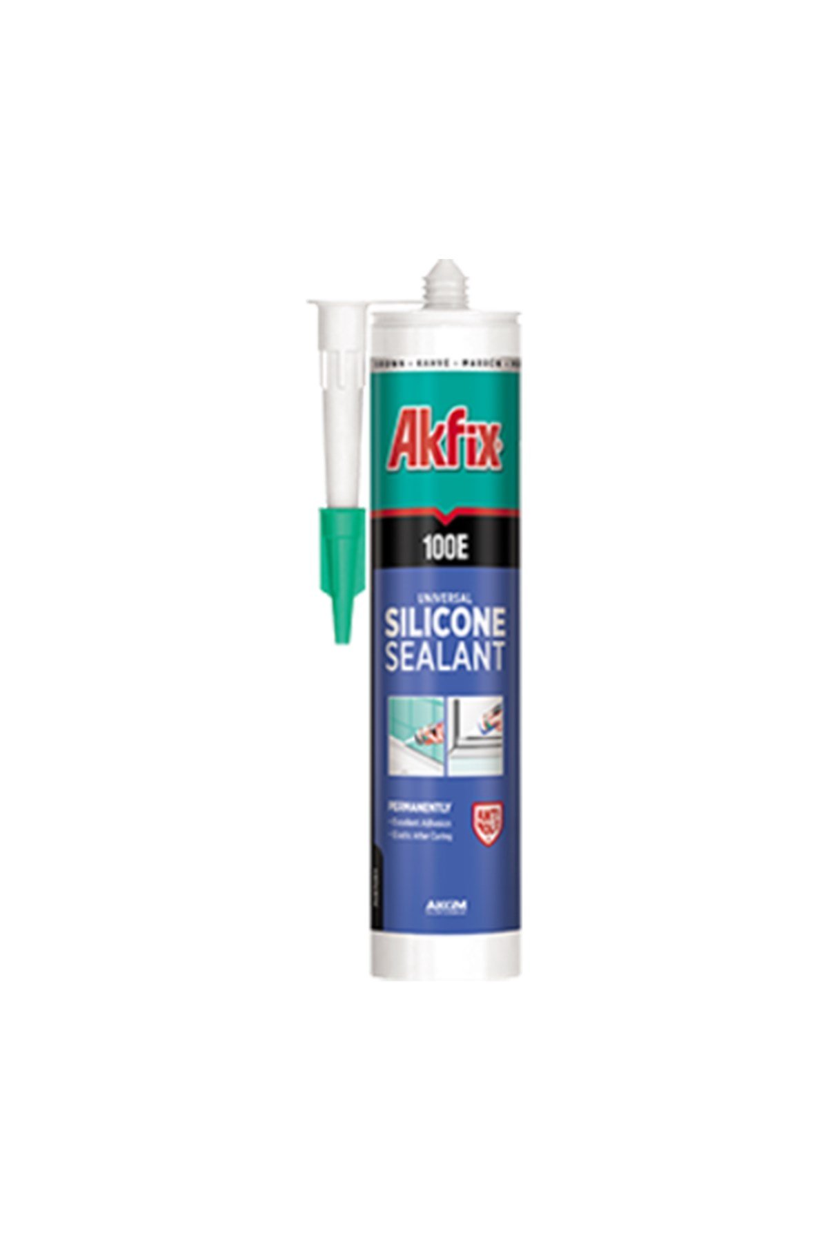 AKFİX SA043 SİLİKON 280 ML SİYAH