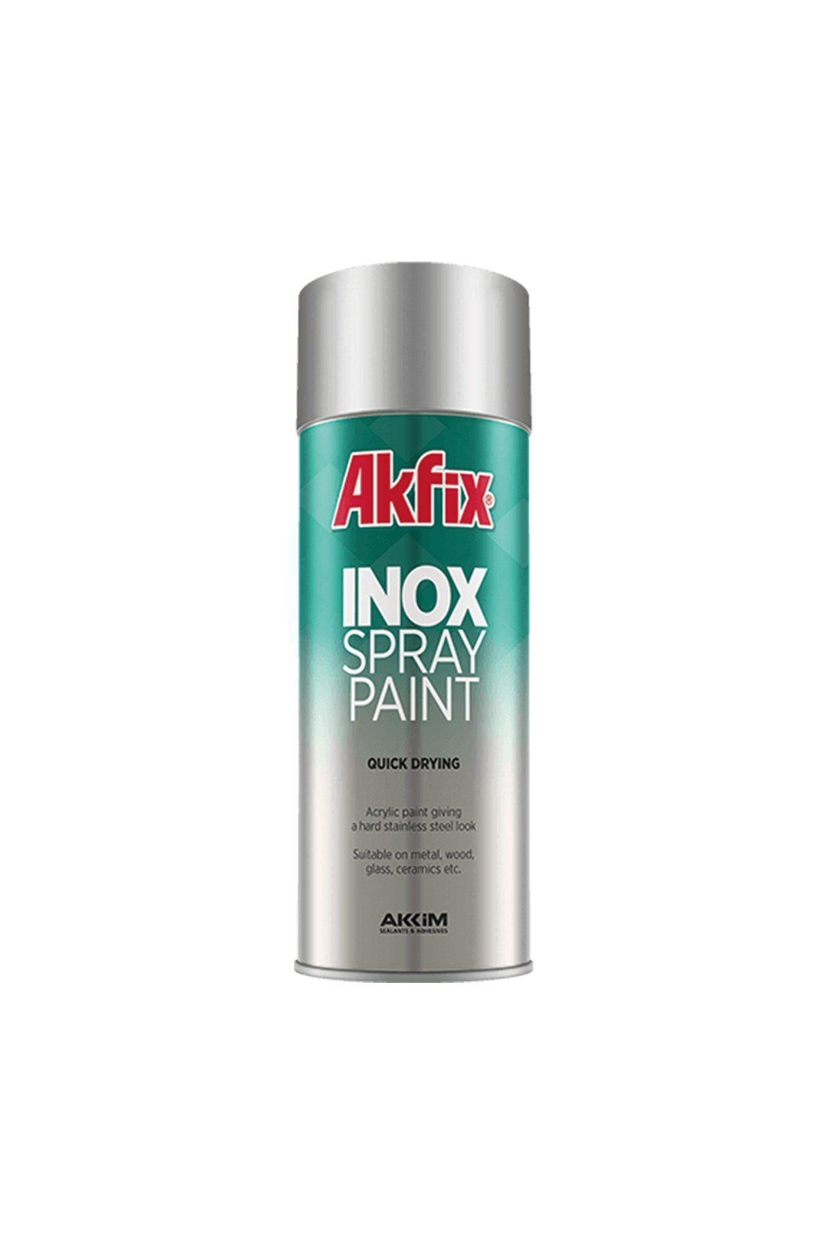 AKFİX SPREY BOYA METALİK GÜMÜŞ 400ML