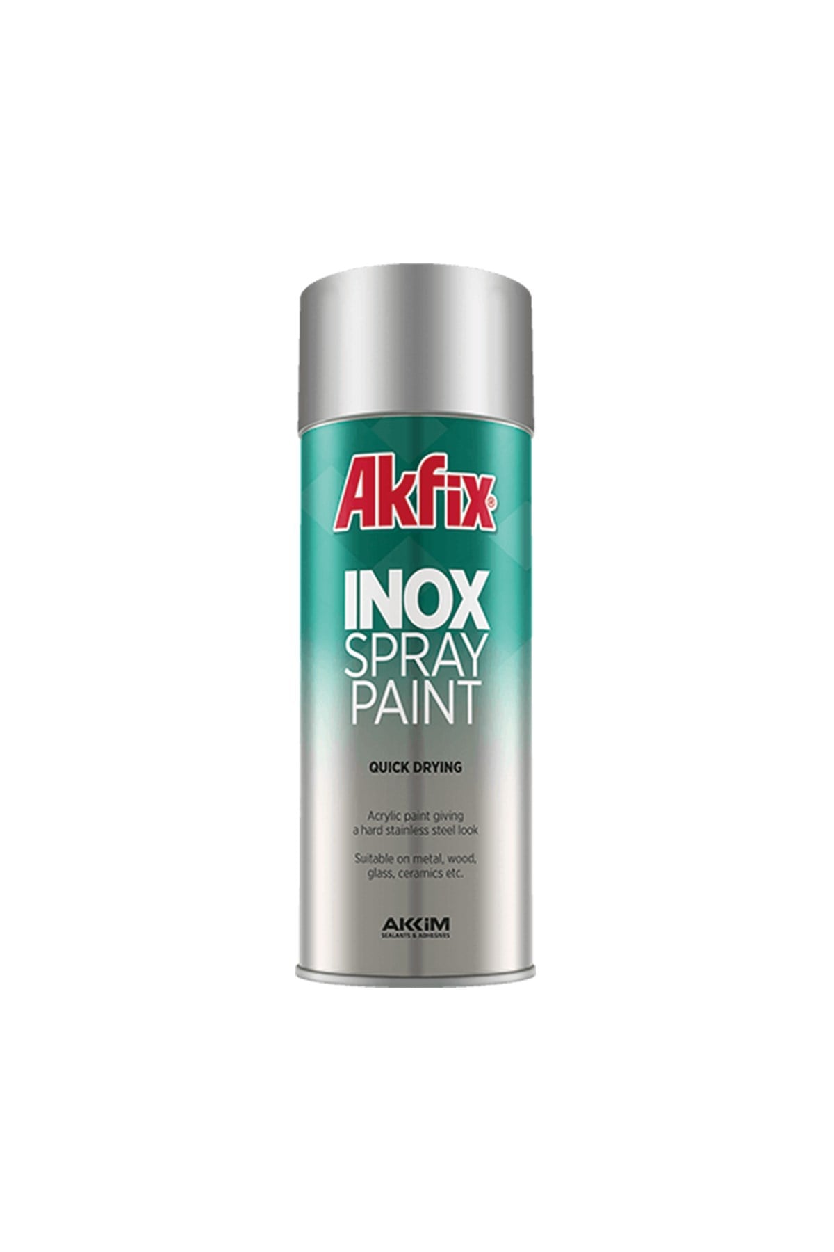 AKFİX SPREY BOYA METALİK GÜMÜŞ 400ML