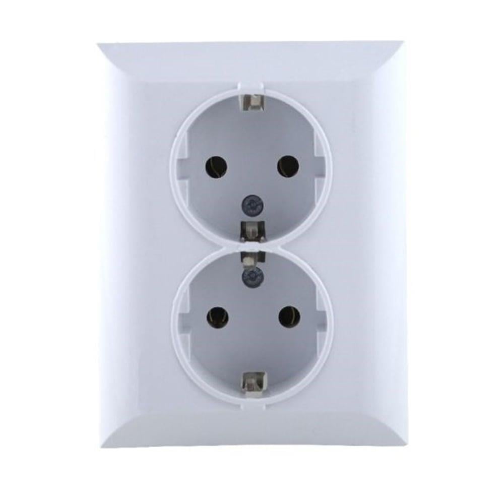 Asel Atom 2'Li Sıva Altı Topraklı Priz - HRD-011251