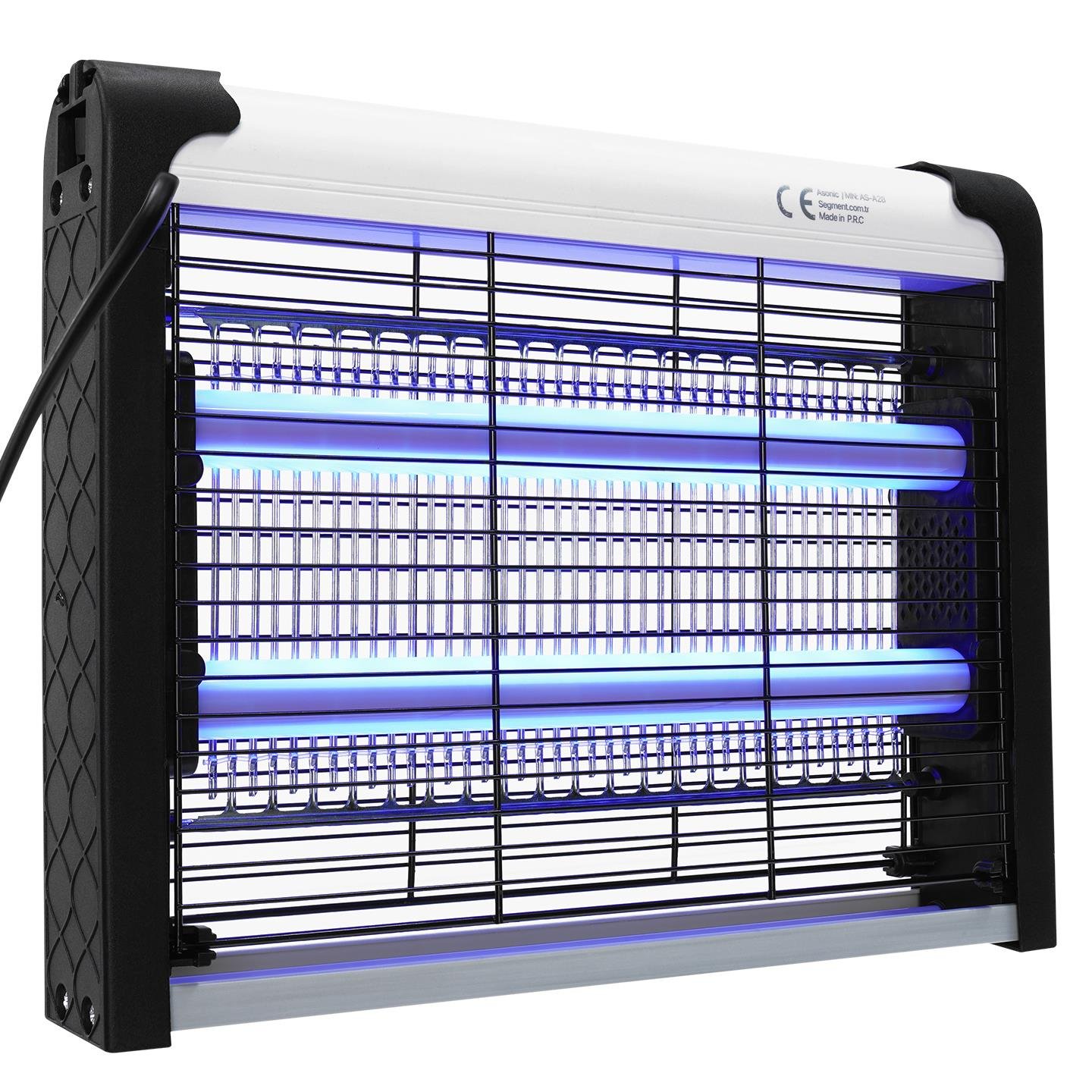 Asonic As-A28 Siyah 4W + 2000V İki Ledli Sinek Öldürücü - 37078