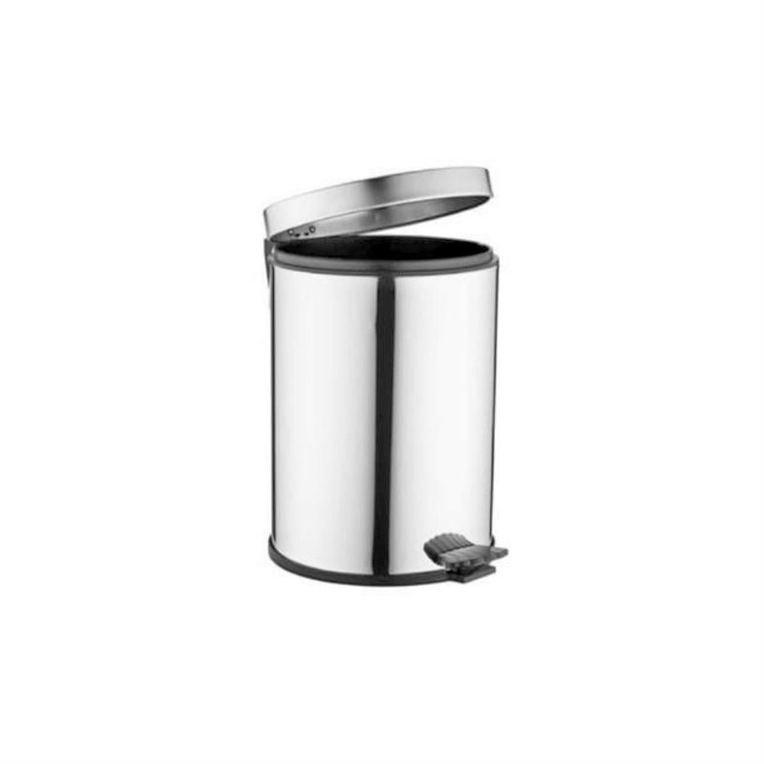 Asude 247 Pedallı Çöp Kovası Metal 3Lt - Zücc79964