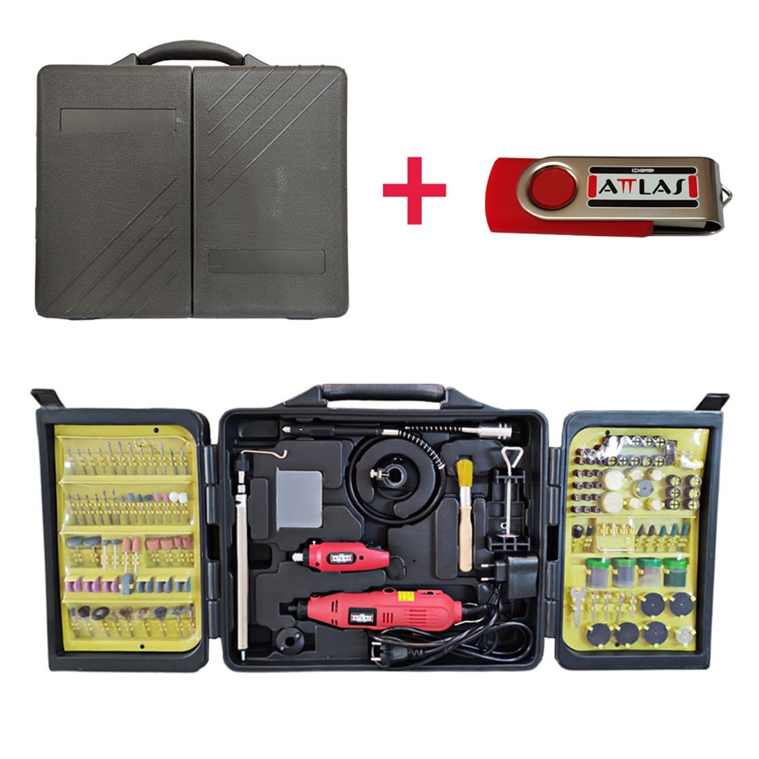Attlas ATT 135 G Gravür Seti 135 W A0102026 + 8 GB Flash Bellek Hediyeli
