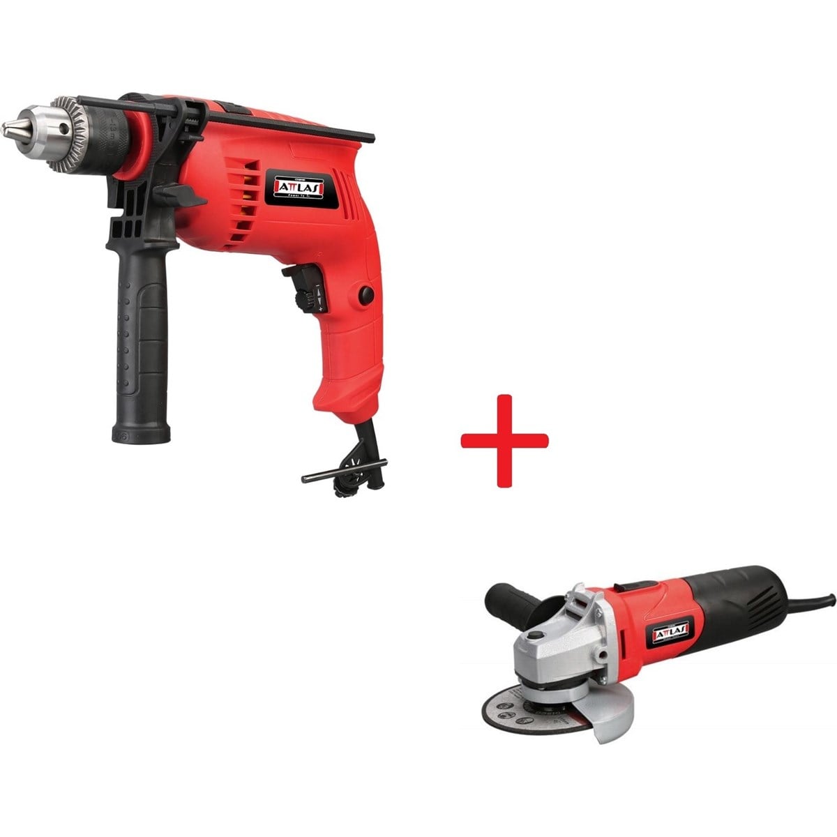 Attlas Eco 2'li Set Matkap ve Taşlama Set a0107020
