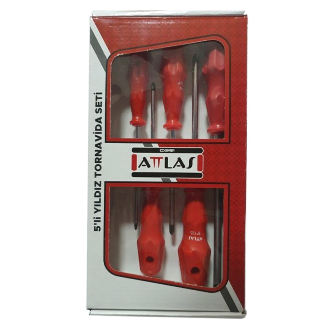 Attlas HT1104 5 Parça Yıldız Tornavida Takımı A0601012