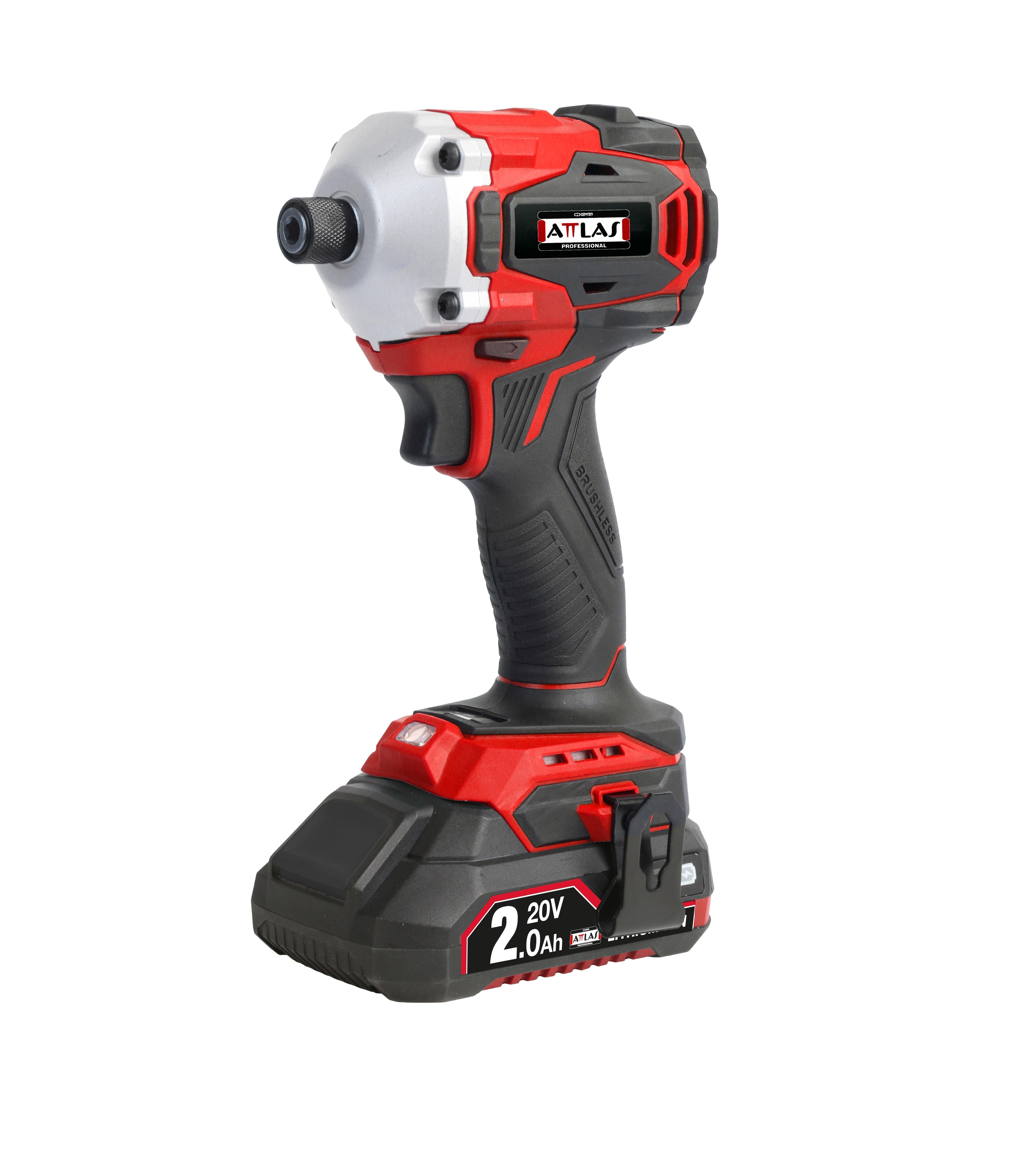 ATTLAS PRO-ATBL 18 ID2-202C 20V 2 Ah Çift Akülü Darbeli Vidalama - A0104077