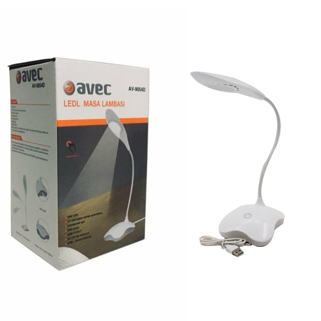 Avec Av-9054D Ledli Masa Lambası - Hrd-006393