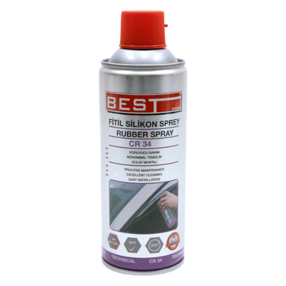 Best CR-34 Kapı Fitili Silikon Sprey Donma Önleyici 400 ml