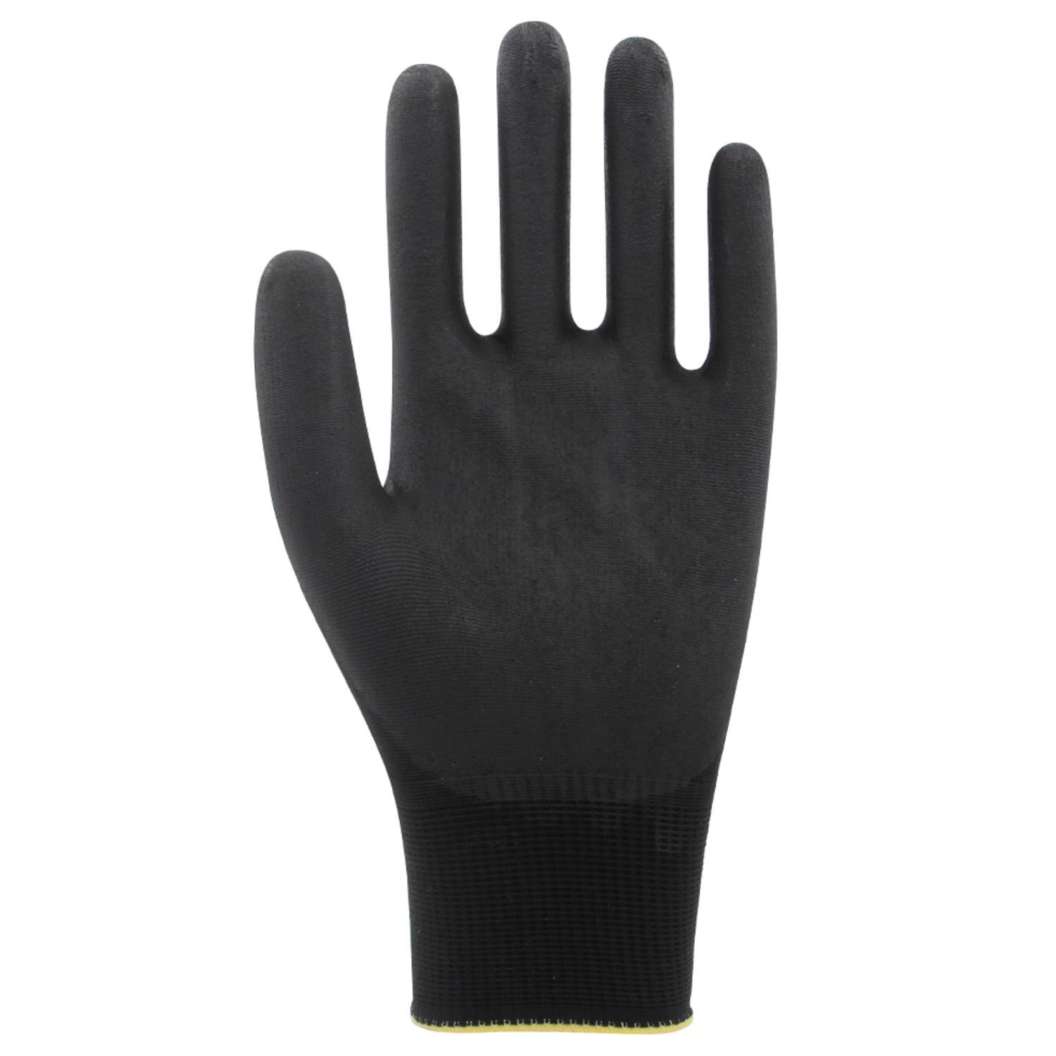 Beybi Poliüretan Kaplı Pu Touch Eldiven Siyah No:8