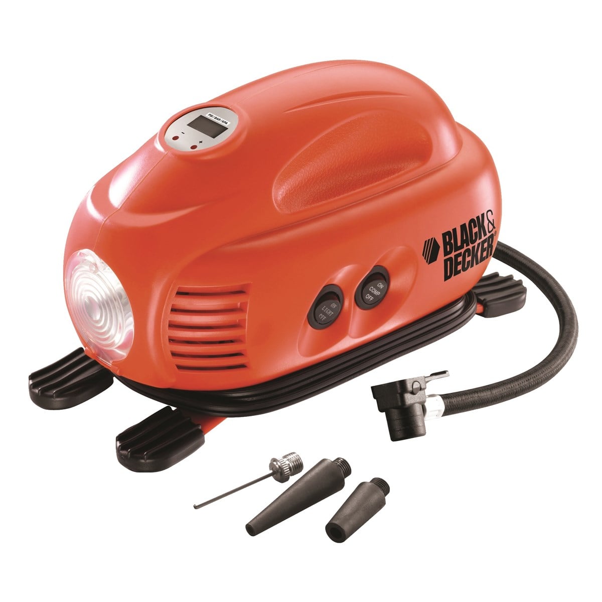 Black & Decker 121 Psi Multi Purpose Inflator-ASI200-XJ