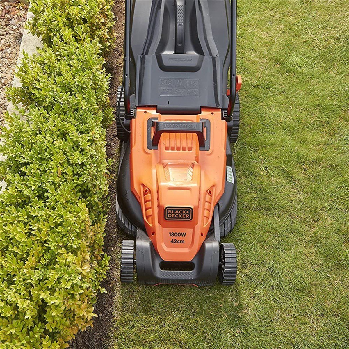 BLACK DECKER 1800W ÇİM KESME MAKİNASI 42CM - BEMW481BH-QS