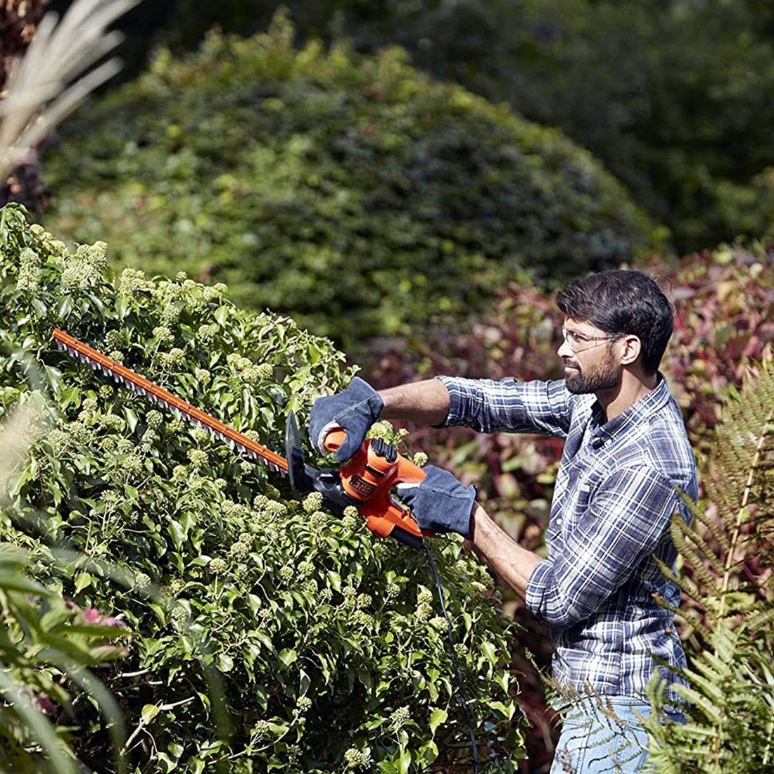 Black Decker 450w Çit Kesme Makinesi 50cm 18mm - Beht251