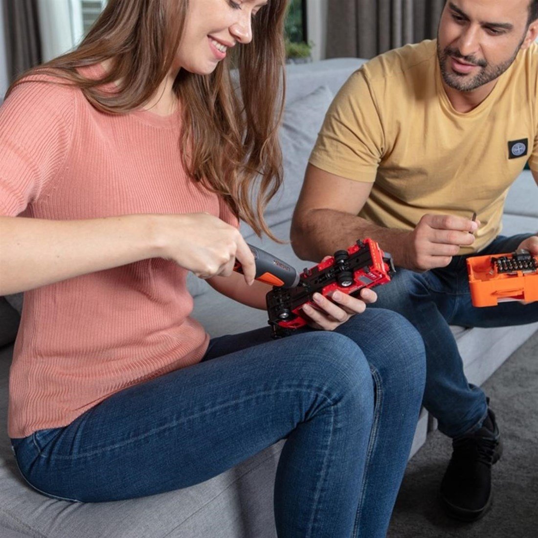 Black Decker 4V Akıllı Vidalama 27 Parça Aksesuar Set - BD40K27