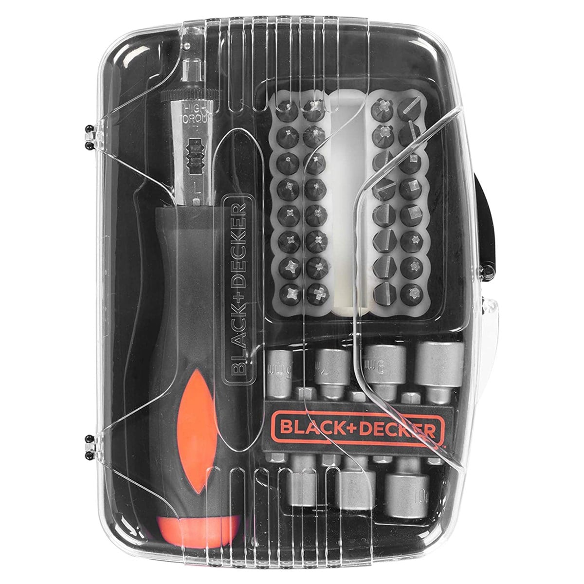 Black+Decker 40 Parça Cırcırlı Tornavida Set - A7062-XJ