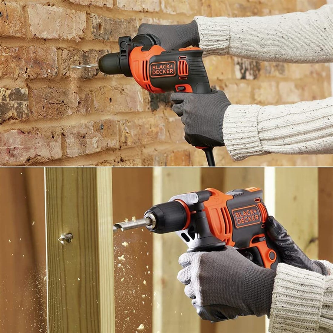 Black&Decker 710W Beh710Sa40 Darbeli Matkap