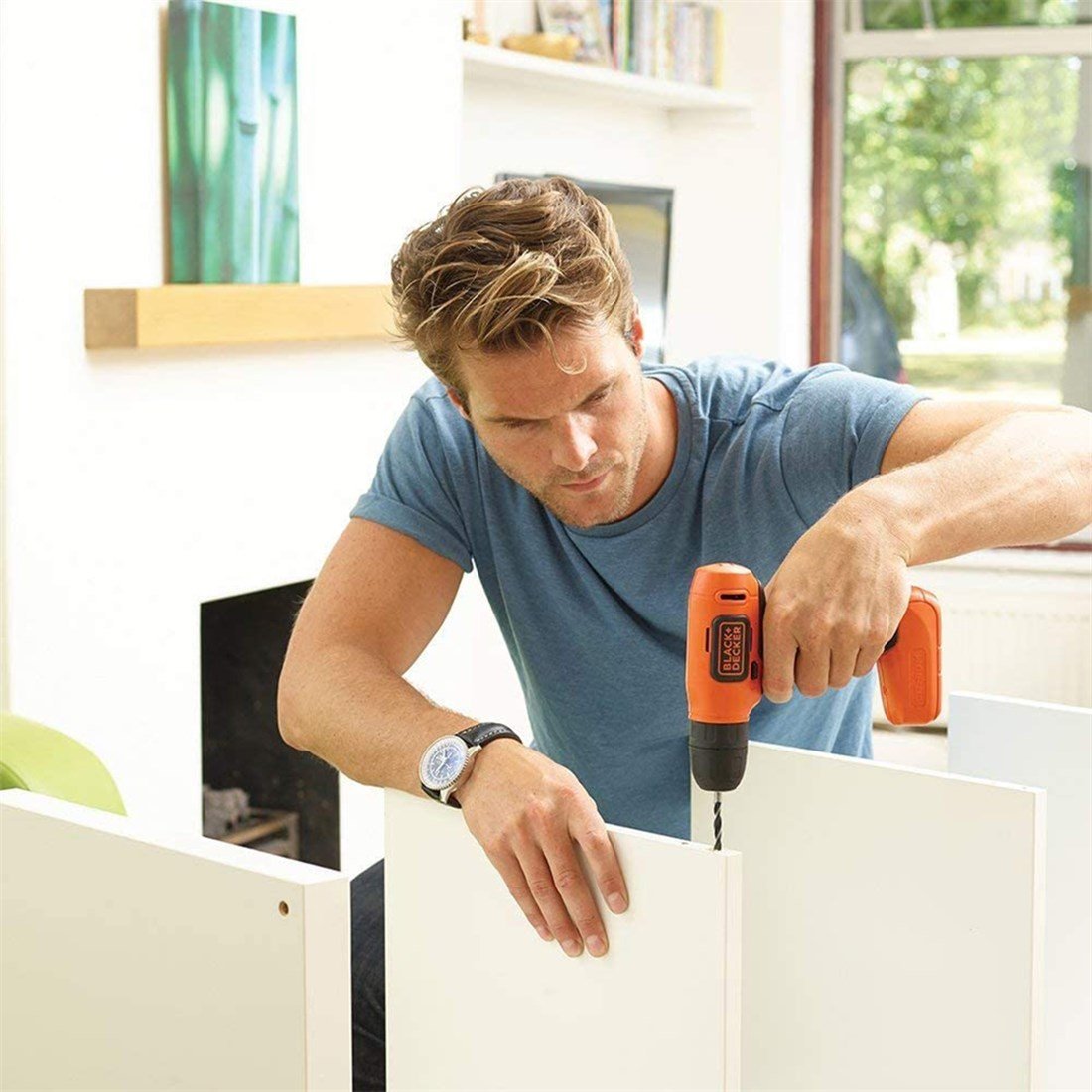 Black&Decker BDCD8-QW 7.2Volt/1.5Ah Li-ion Akülü Vidalama