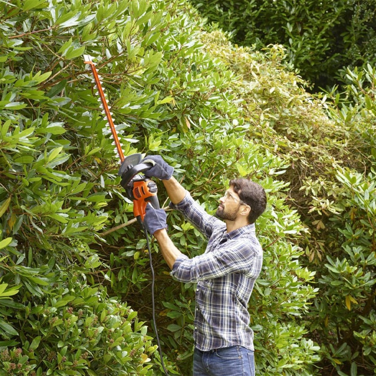 Black&Decker Elektrikli Çit Budama Çift Bıçak 550 W - BEHTS451-QS