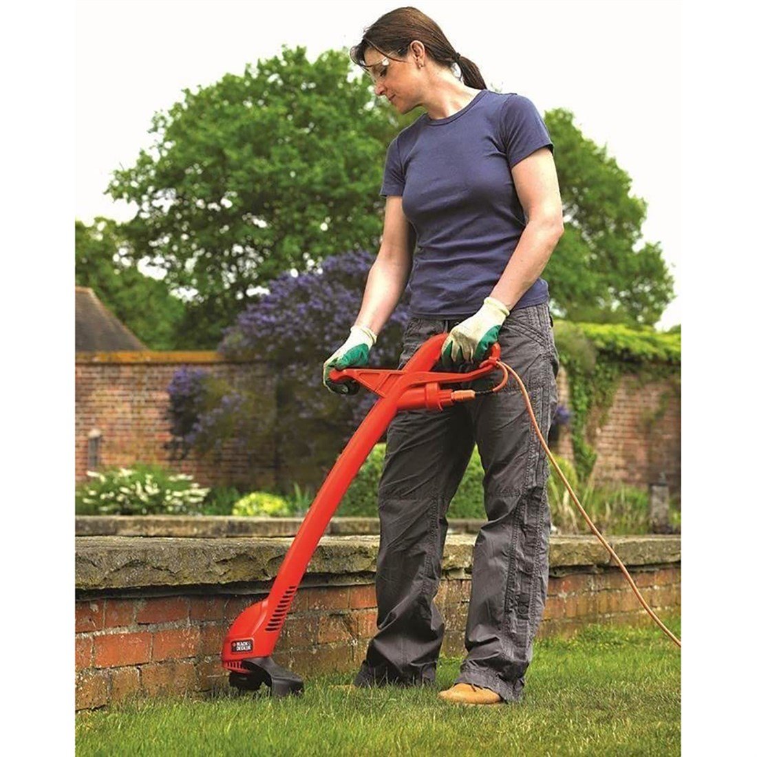Black&Decker Misinalı Çim Kesme Makinesi + Yedek Misina 350W - Gl360Sb-Qs