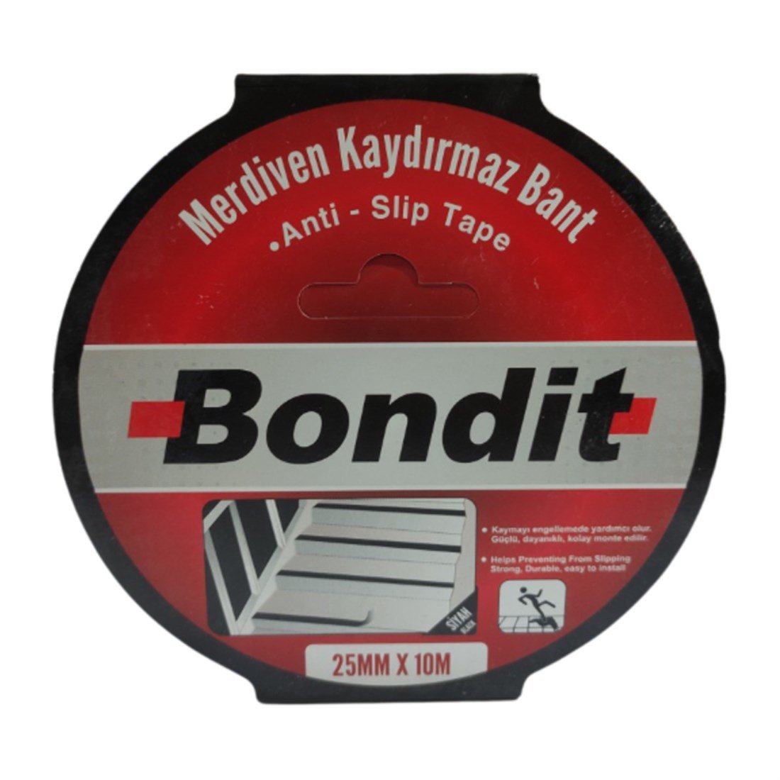 Bondit Bnmk2510 Kaydırmaz Bant 25mm*10mt Siyah