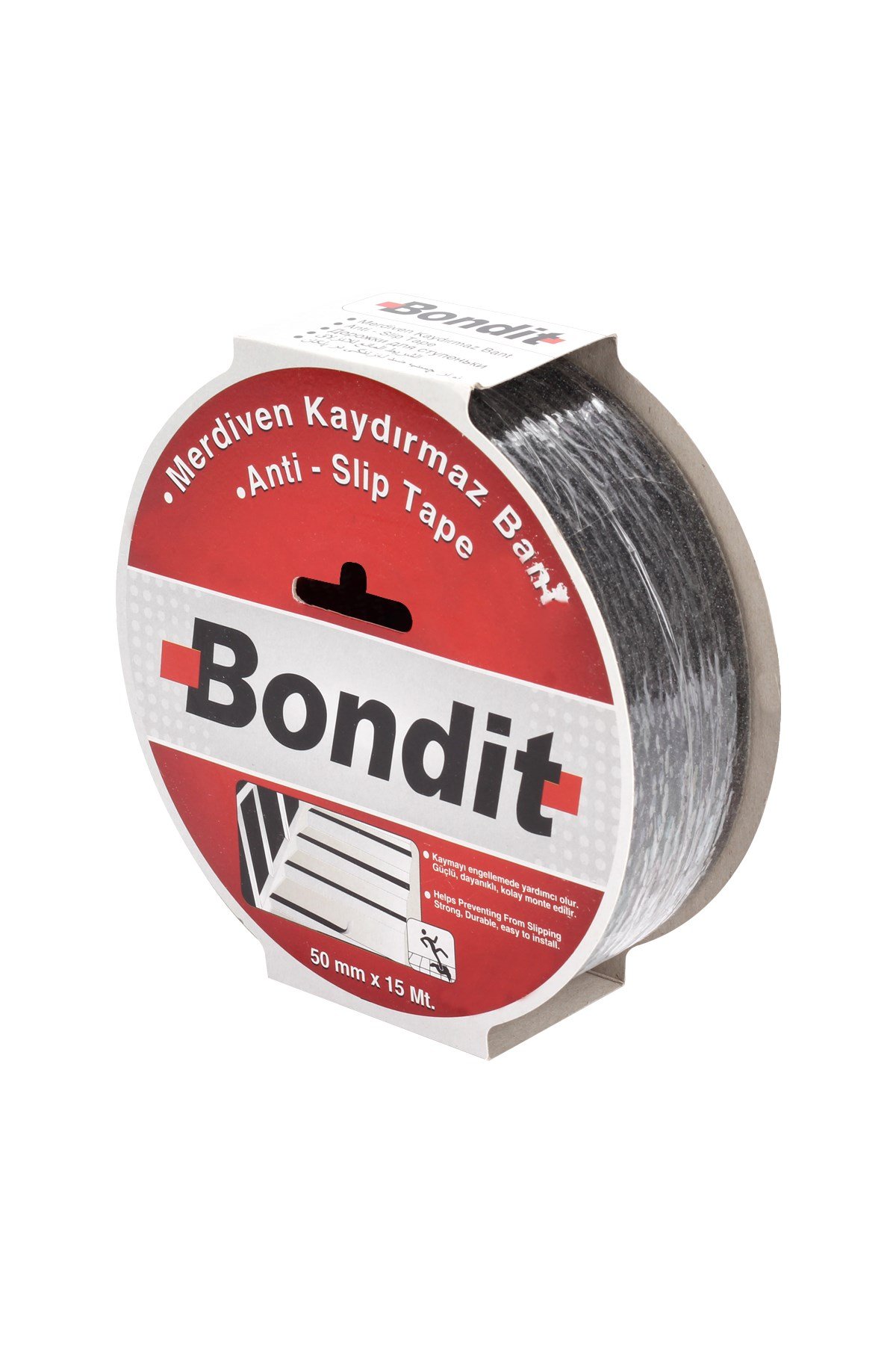 BONDİT BNMK5015 KAYDIRMAZ BANT 50MM*15MT SİYAH