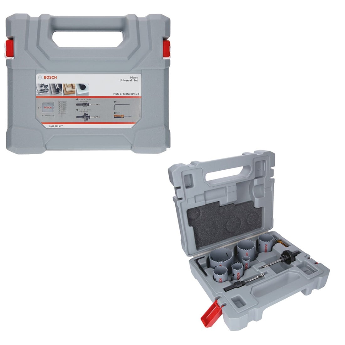 Bosch 10 Parçalı Bimetal Panç Seti 22-64mm - 2607011477