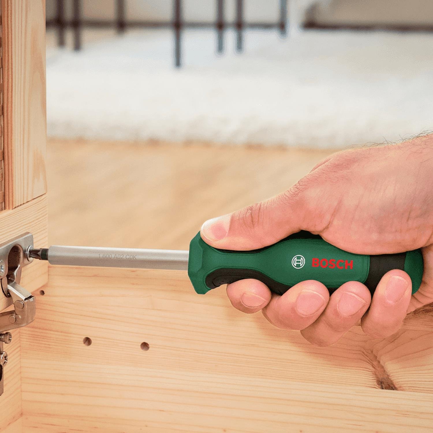 Bosch 1/4 + 1/2 56 Parça Cırcırlı Somun Sıkma Seti - 1600A02Z9G