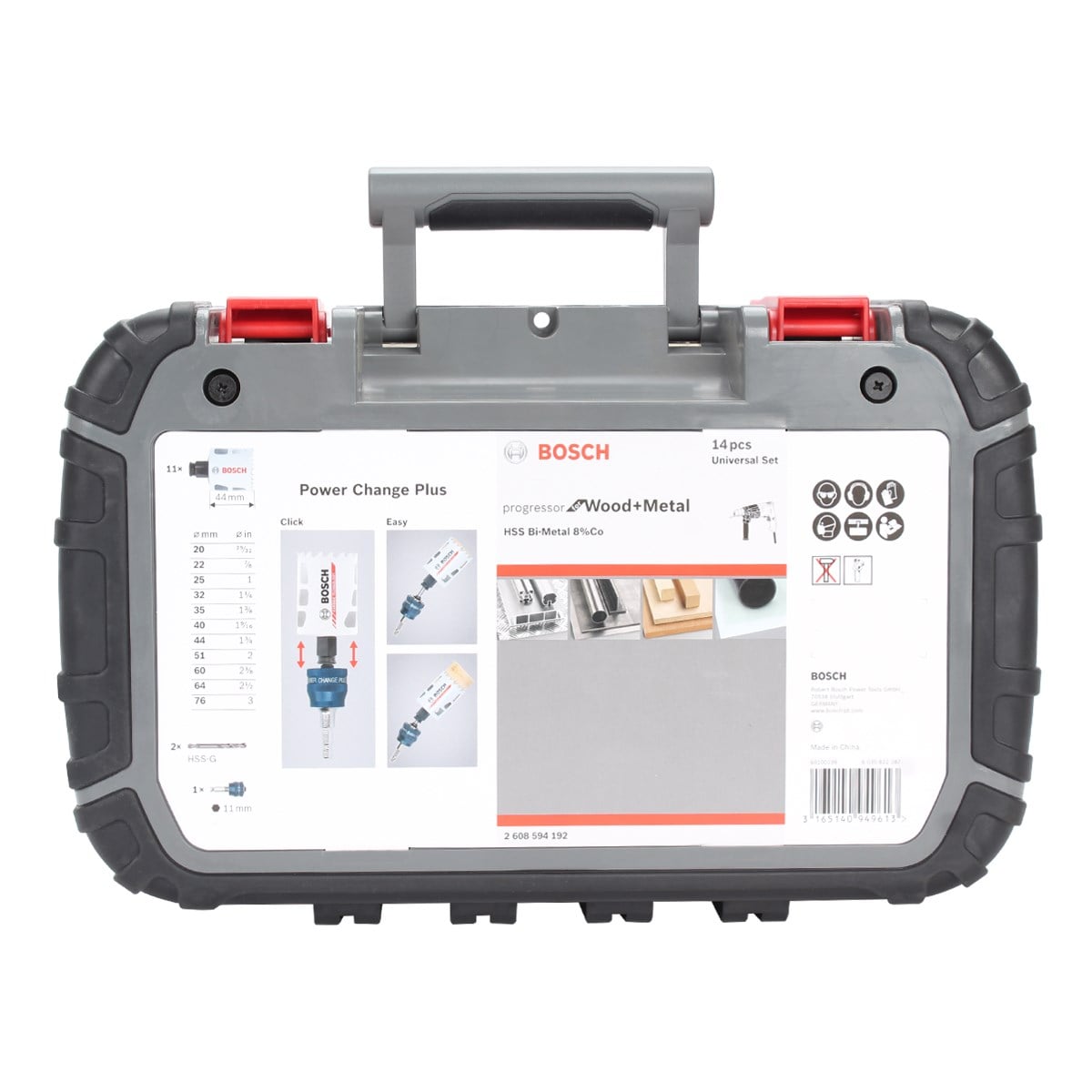BOSCH 14 PARÇA YENİ PROGRESSOR PANÇ SETİ 20-76MM 