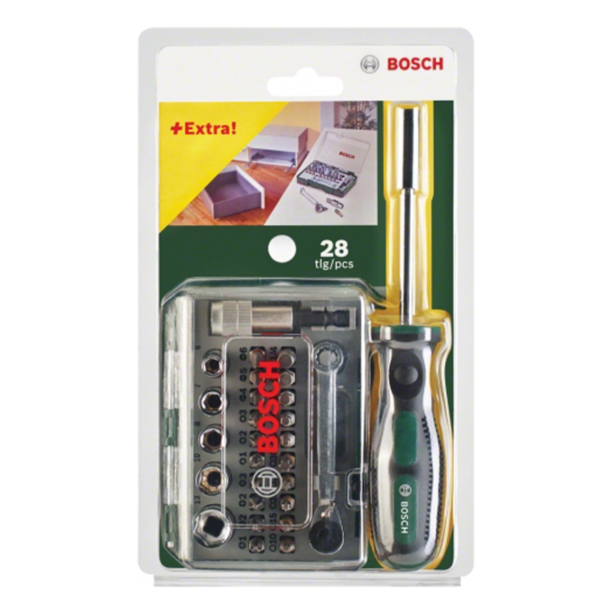 BOSCH 27 Parça Cırcır Tornavidalı Aksesuar Seti