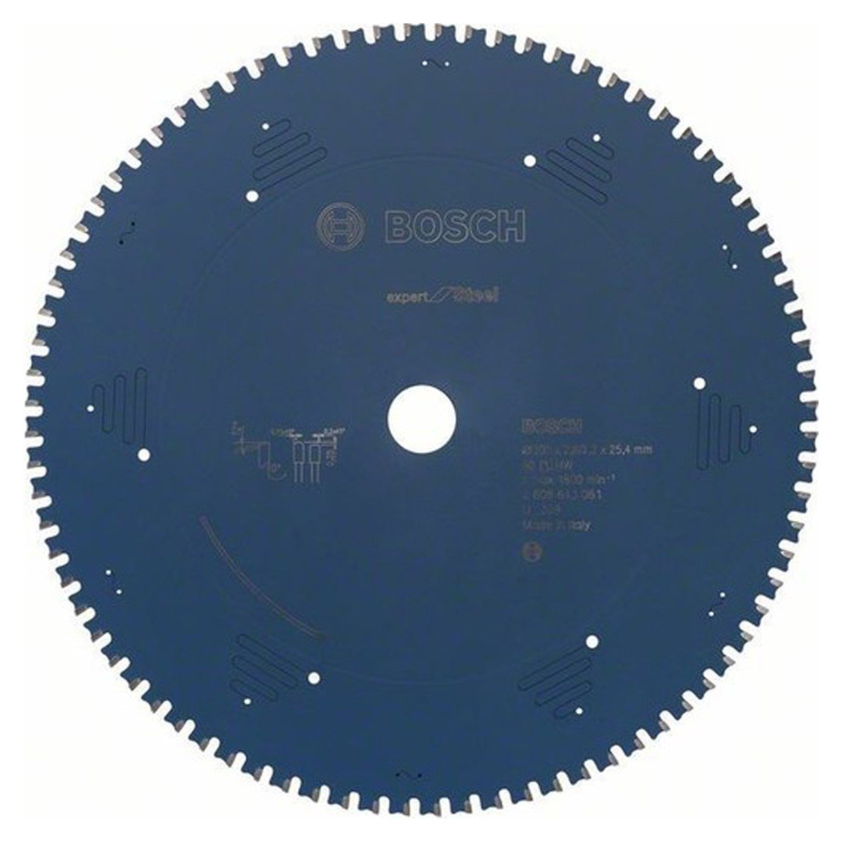 Bosch 305X25,4 Metal İçin Daire Testere Bıçağı 80Diş - 2608643061