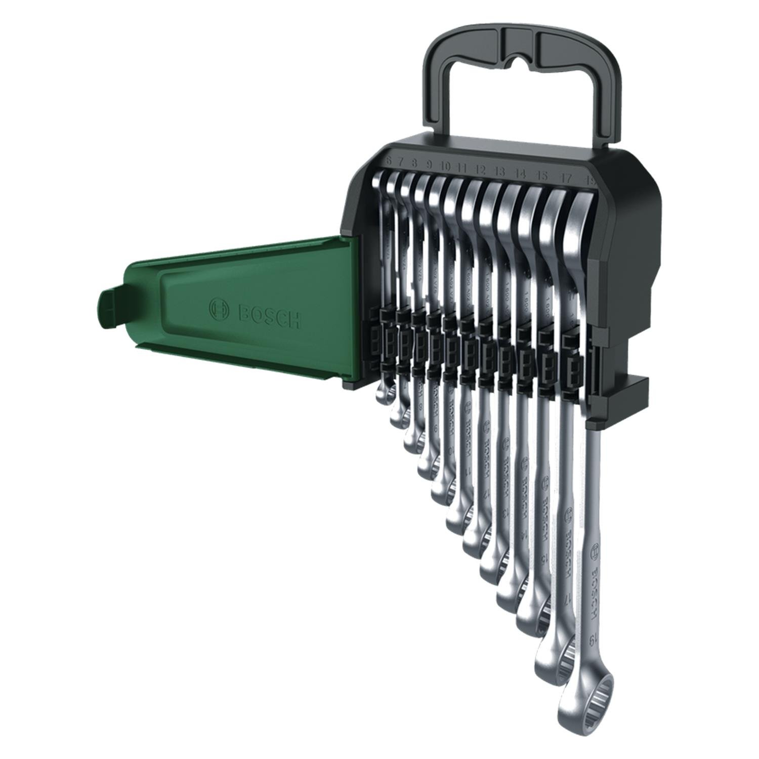 Bosch Açık Uçlu Kombine Anahtar Seti 12 Parça - 1600A02Z9D