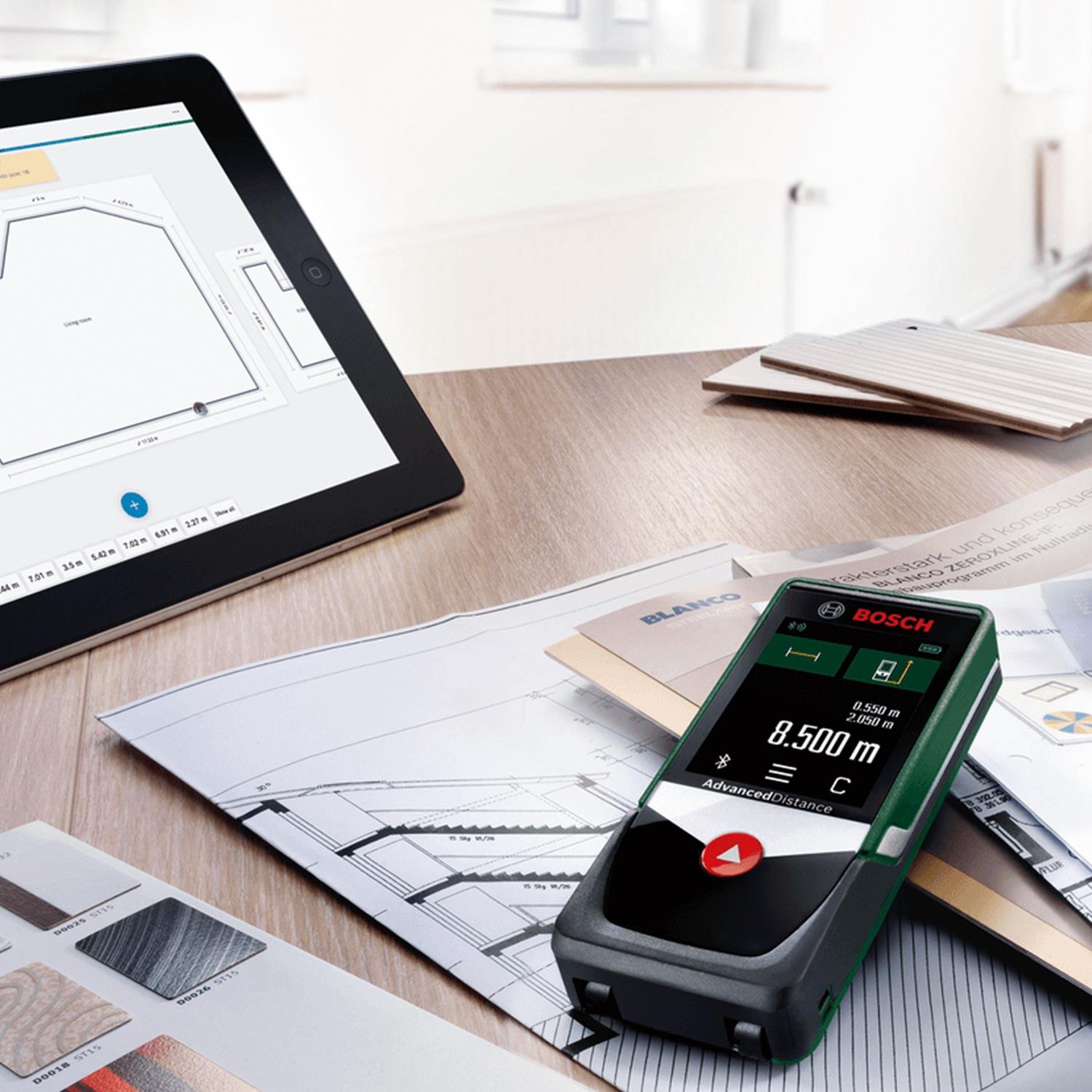 Bosch Advanced Distance 50C Uzaklık Ölçer - 0603672202