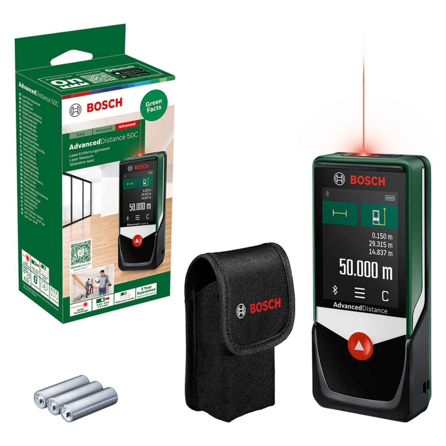 Bosch Advanced Distance 50C Uzaklık Ölçer - 0603672202