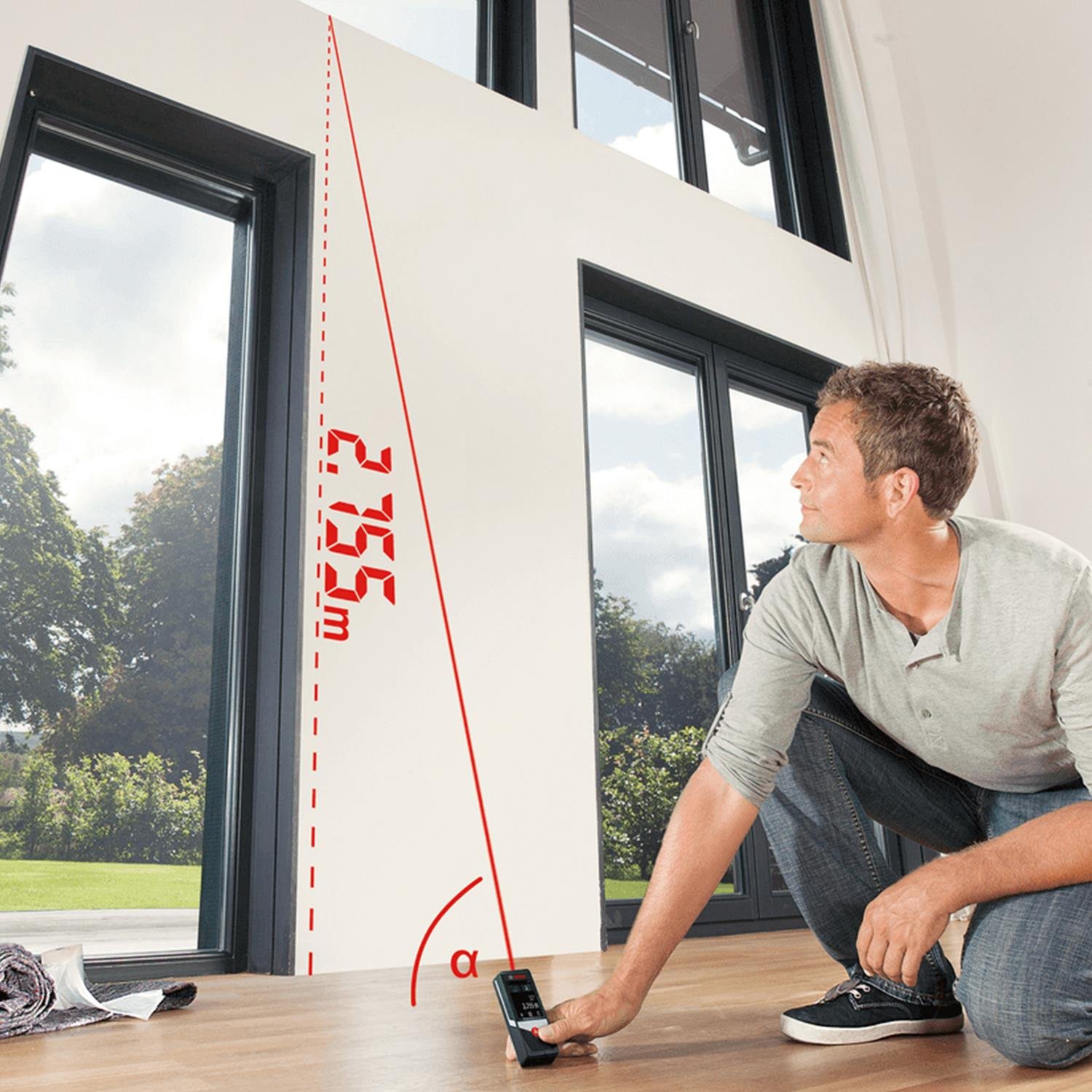 Bosch Advanced Distance 50C Uzaklık Ölçer - 0603672202