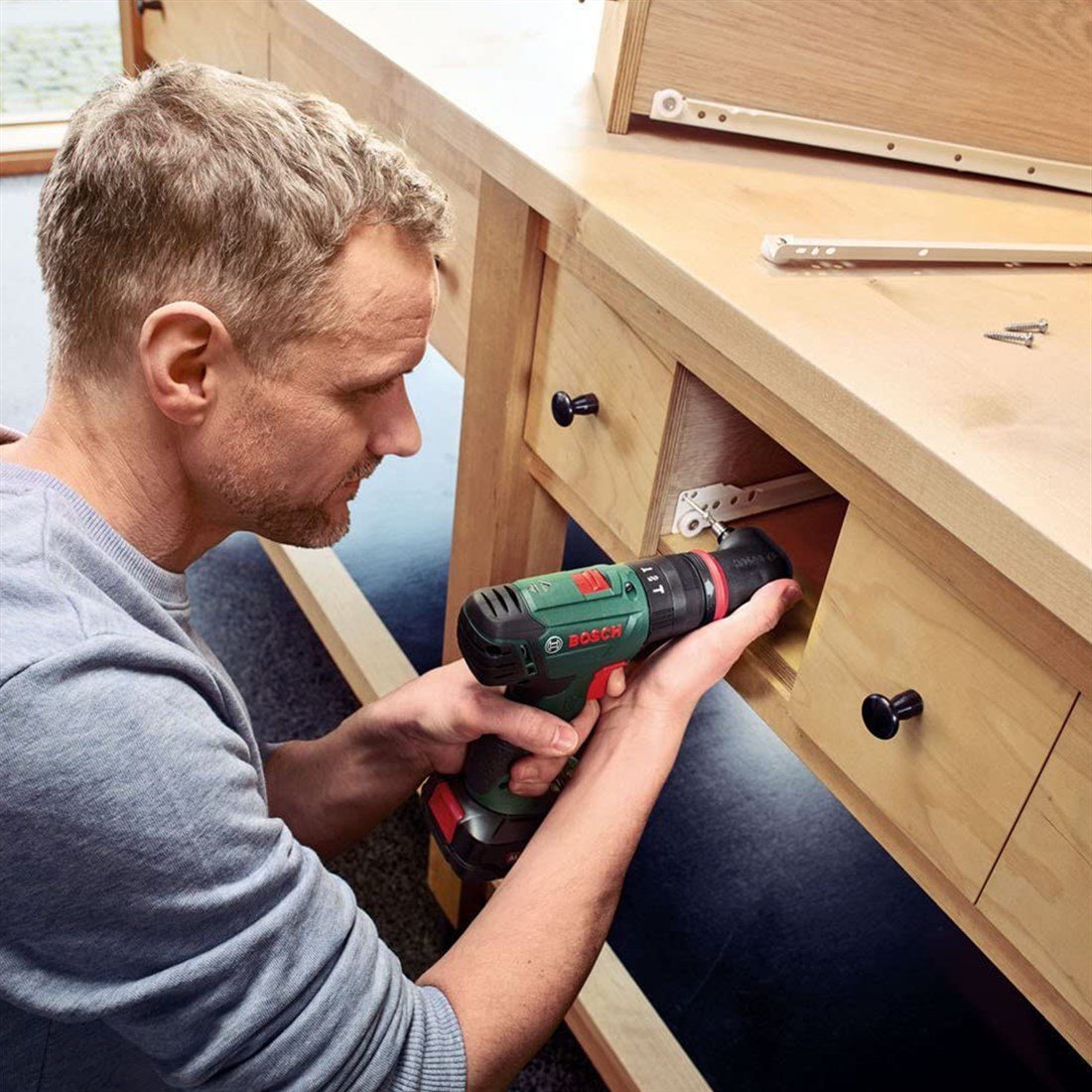 Bosch AdvancedImpact Akülü Delme Vidalama 18 (1,5 Ah,Tek Akü) - 06039a3400