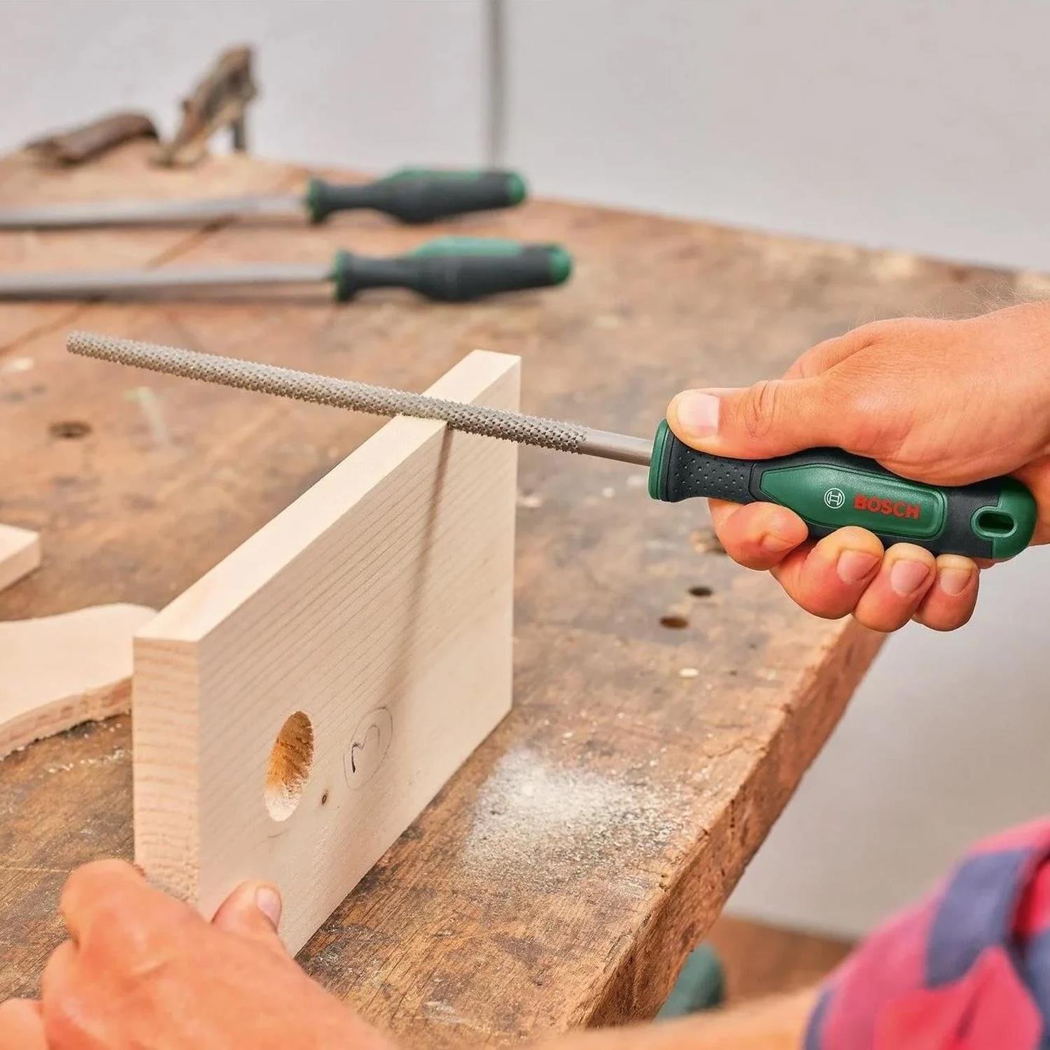 Bosch Ahşap Eğe Seti 3 Parça - 1600A02ZB1