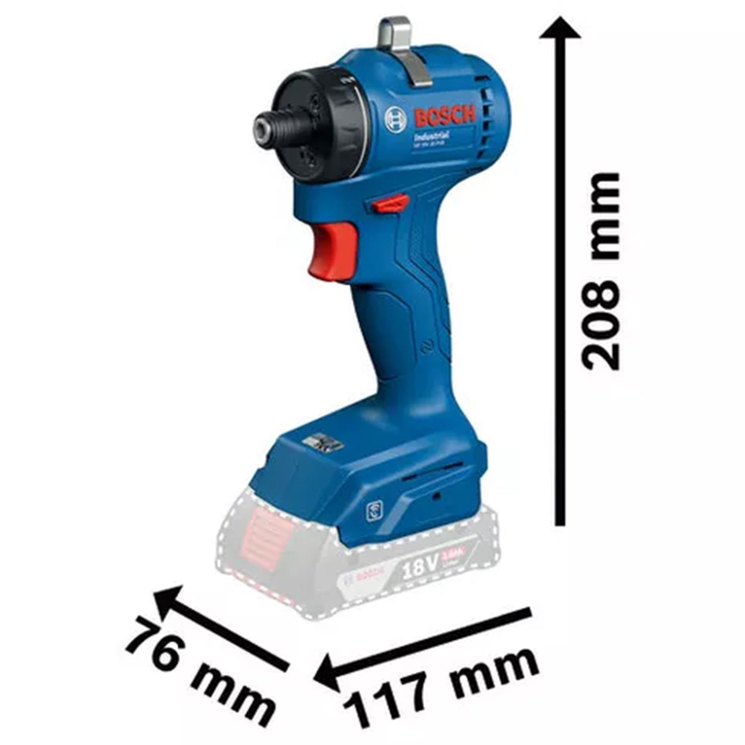 Bosch Akülü Delme Vidalama ISR 18V 30 PHX - 06019M7120