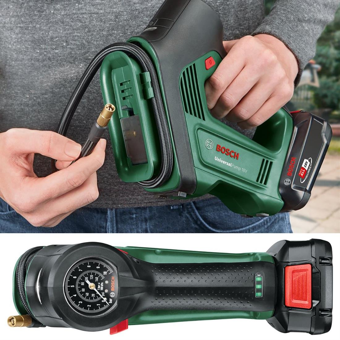 Bosch Akülü Hava Pompası 2Ah UniversalPump 18V Set - 0603947101