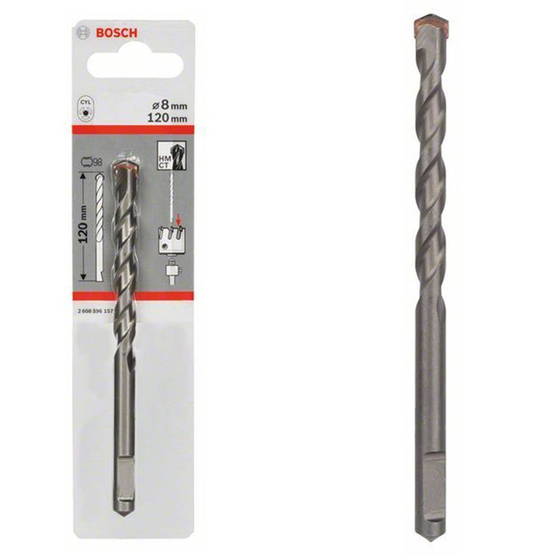 Bosch Buat Adaptörleri Merkezleme Ucu 8*120 mm - 2608596157