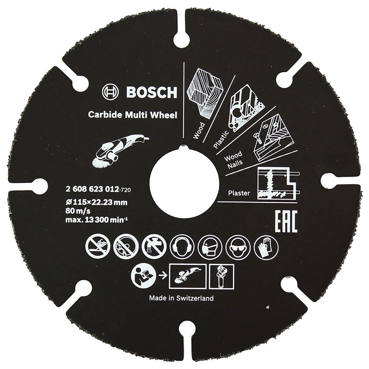 BOSCH Carbide Multi Wheel 115 mm - 2608623012