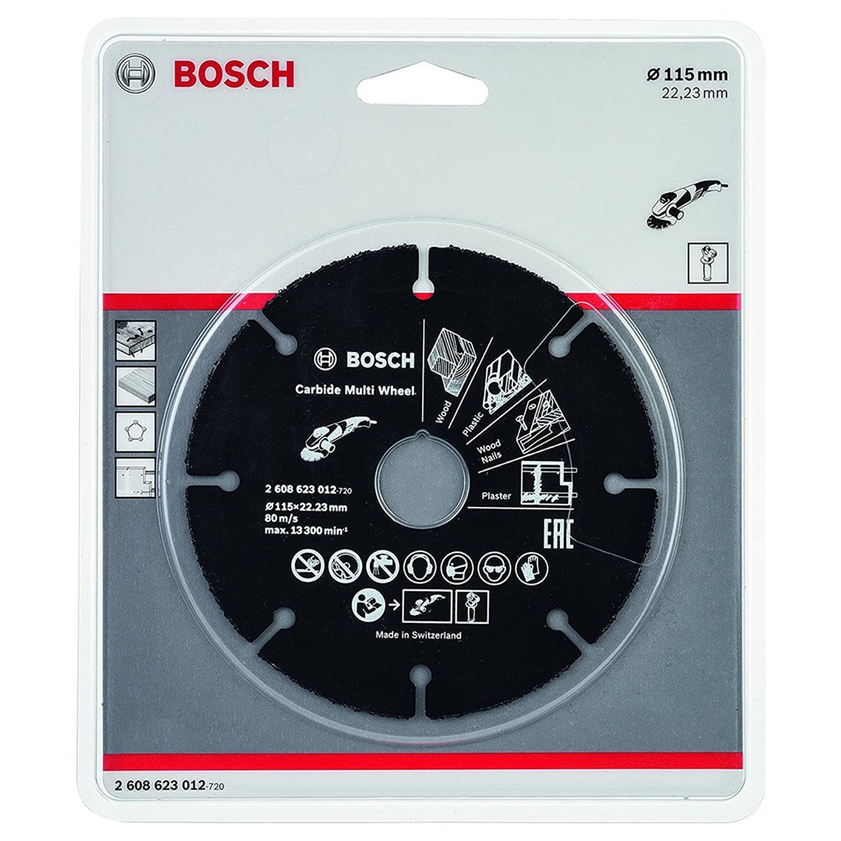 BOSCH Carbide Multi Wheel 115 mm - 2608623012