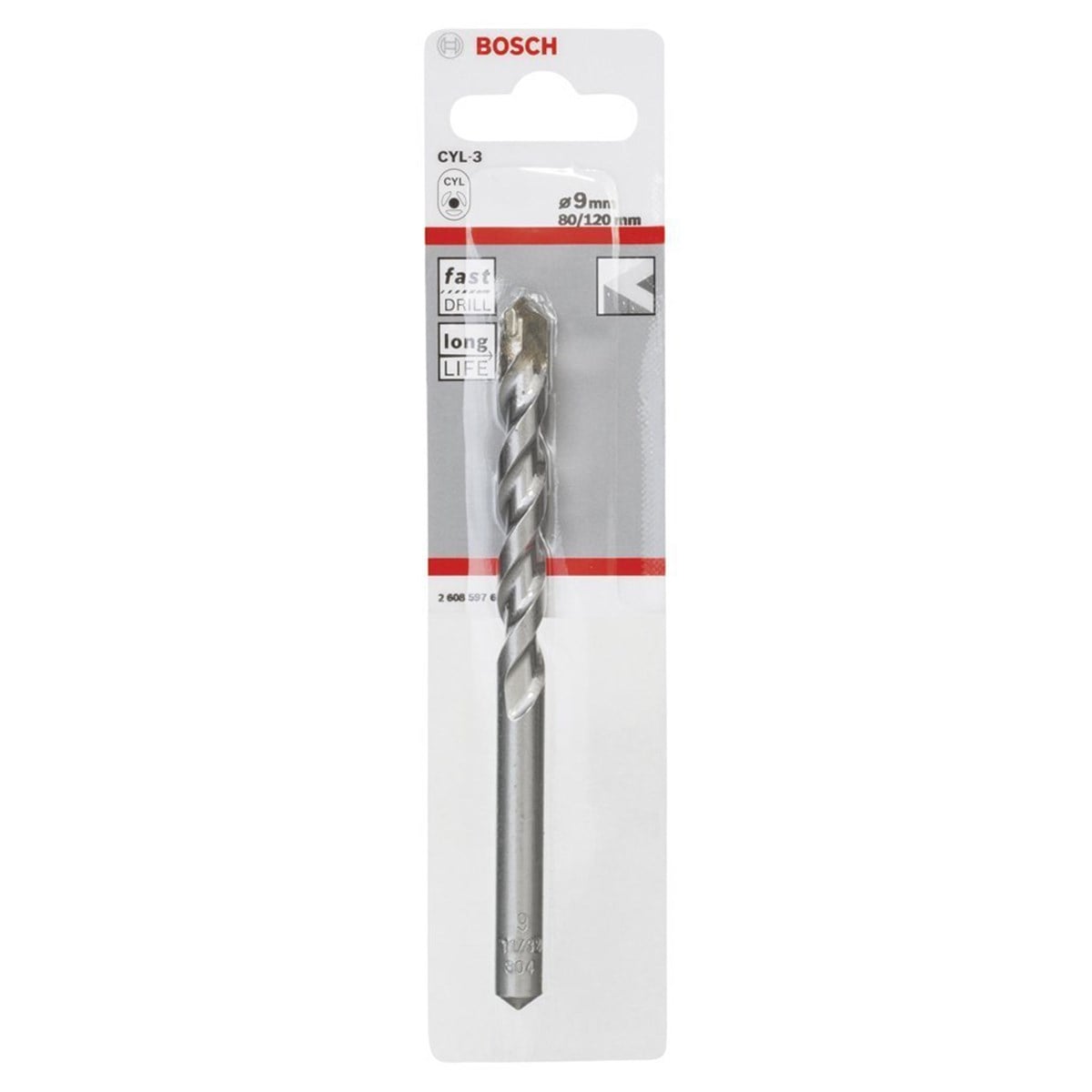 BOSCH CYL-3 BETON MATKAP UCU 9*120MM - 2608597664