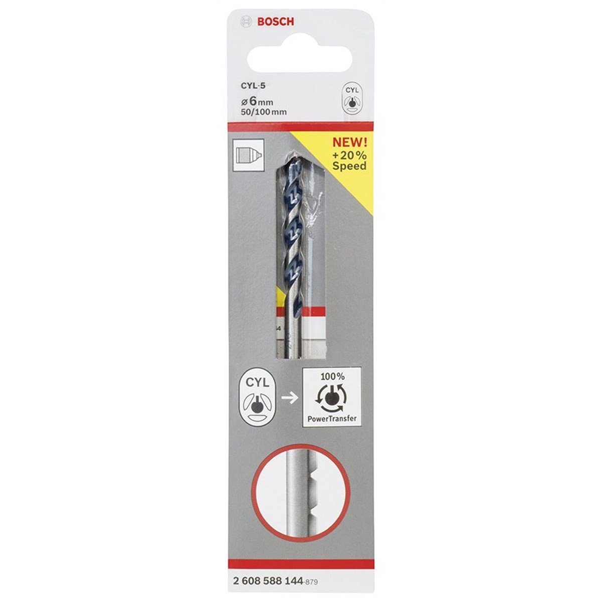 BOSCH CYL-5 BLUE GRANİTE TURBO BETON MATKAP UCU 6*100MM - 2608588144