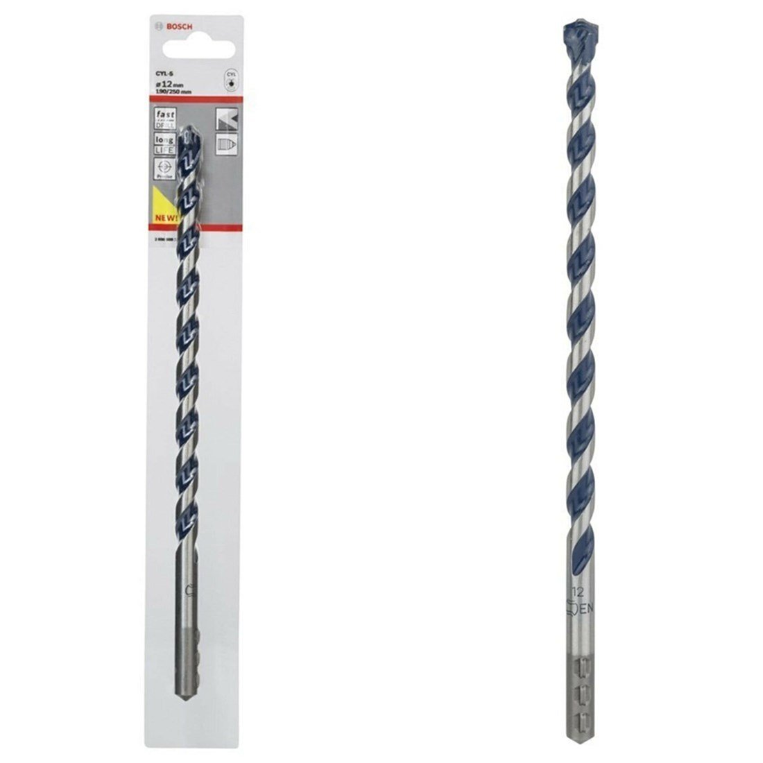 Bosch CYL-5 BlueGT Beton Matkap Ucu 12*250 mm - 2608588158