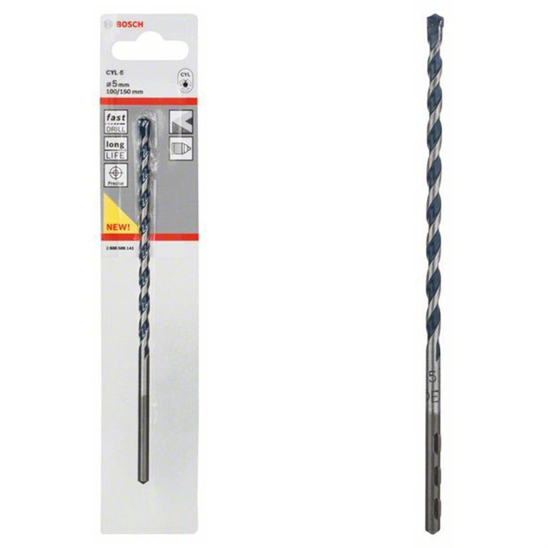 Bosch CYL-5 BlueGT Beton Matkap Ucu 5*150 mm - 2608588141