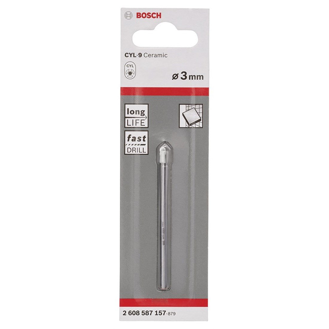 Bosch Cyl-9 Seramik Matkap Ucu 3*70mm - 2608587157
