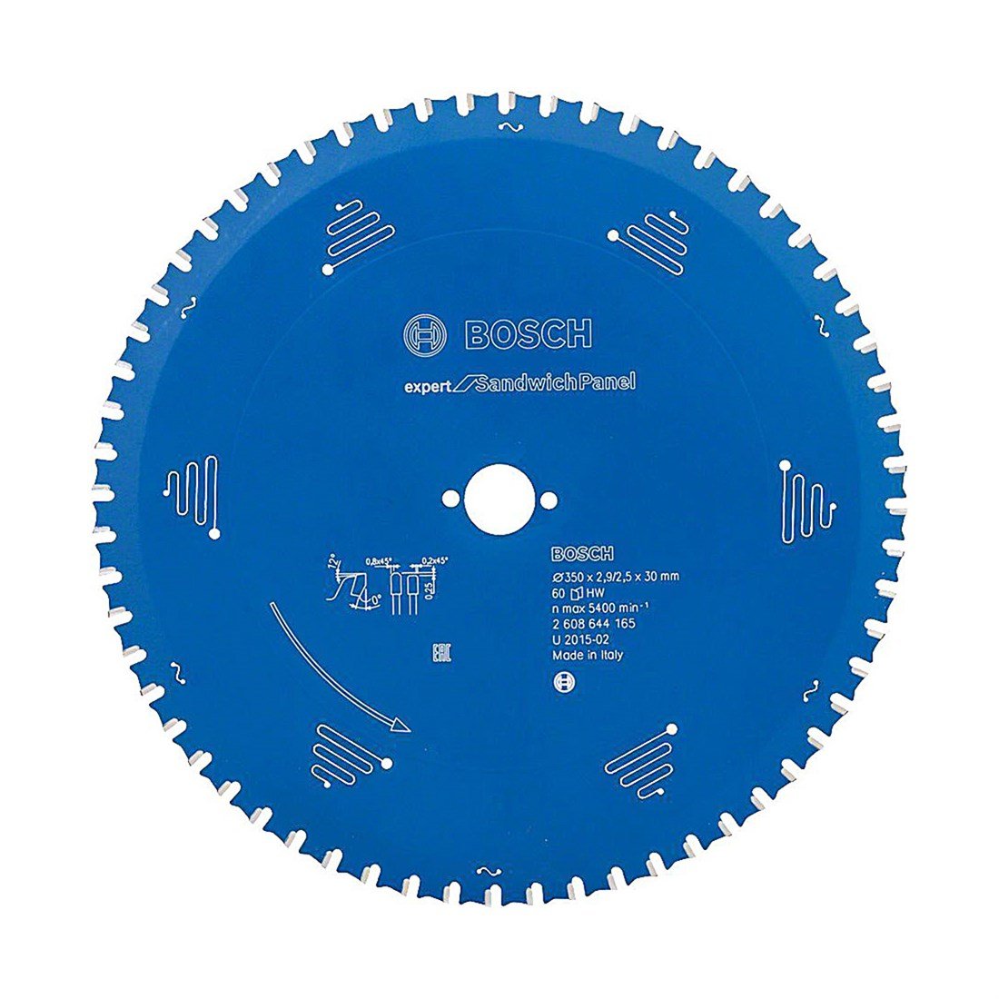 Bosch Daire Testere Bıçağı Expert for Sandwich Panel 350*30mm 60 Diş - 2608644165