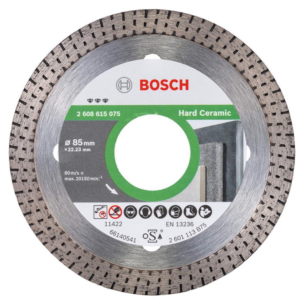 Bosch Disk elmas En Iyi Sert Seramik 52mm - 2608615075 