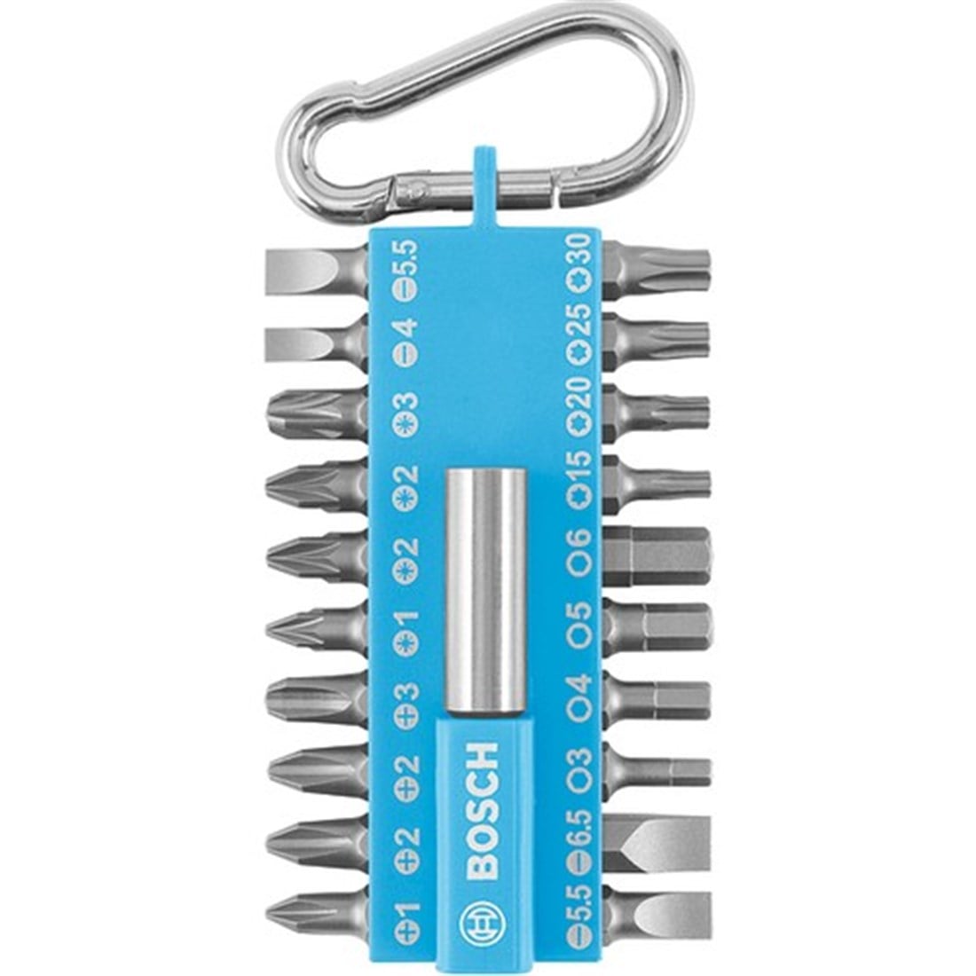 Bosch DIY-P 21 Parça Vidalama Seti (Mavi) *D - 2607012001